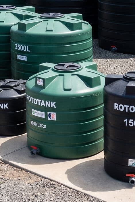 Roto Tank 2,000L water storage tank